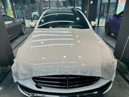 벤츠 E클래스 스톰그레이 전체랩핑 시공효과는? / 광명, 안양, 시흥