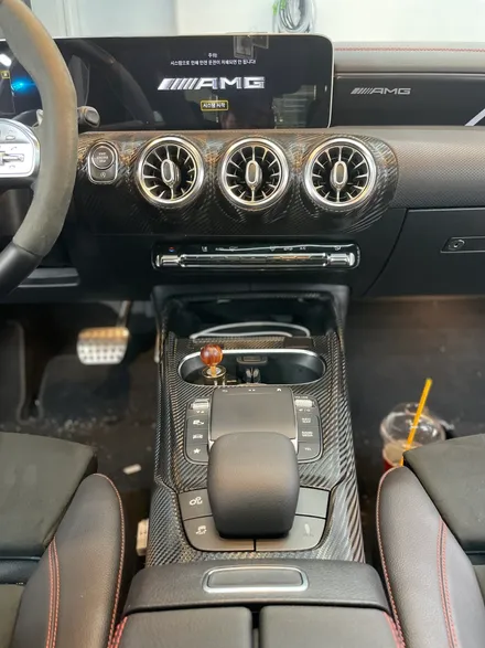 벤츠 CLA 무광다크그레이 전체랩핑 무광의 포스는 다르다! / 광명, 안양, 시흥