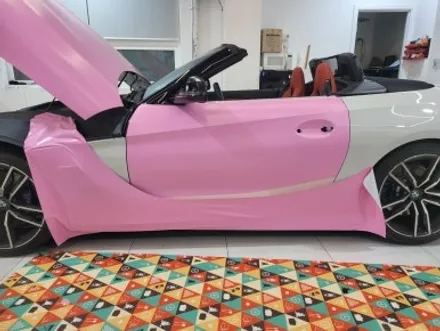 BMW Z4 전체랩핑 핑크컬러 너무 특별해! / 경기 광명