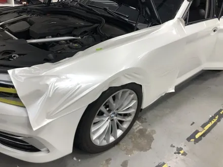 BMW 530i 전체랩핑 [에이버리 화이트펄] 아름다운의 정체는 무엇이냐 / 광명, 안양, 시흥