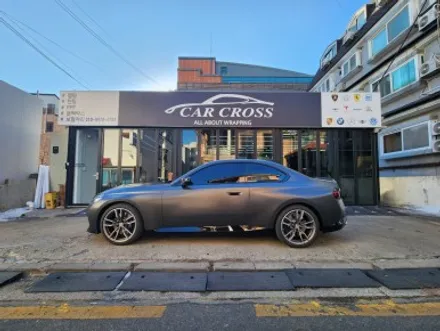 BMW 240I 사틴 다크그레이 전체랩핑에 빠져보시죠. / 광명, 안양, 시흥