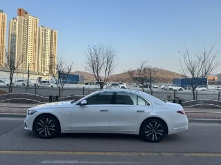 자동차랩핑전문점 벤츠S클래스 화이트유광 전체랩핑 / 경기 광명