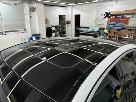 전체랩핑! BMW 530I 화이트유광으로 컬러 체인지! / 경기 광명