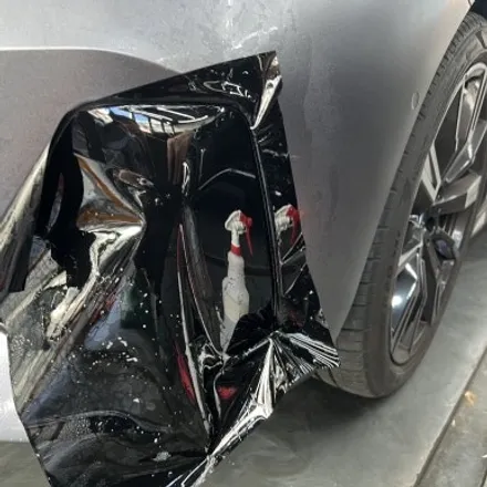 BMW 5시리즈 G60 앞범퍼 사고 후, 랩핑 재시공 후기! / 경기 광명