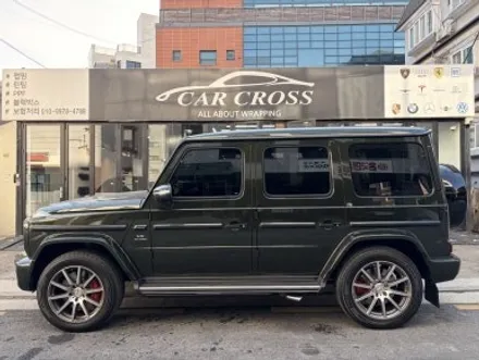 지바겐 올리브그린 스페어타이어 랩핑후기 / 경기 광명
