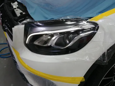 벤츠 GLC300쿠페 루프스킨부터 붕어입 그리고 PPF 시공후는? / 광명, 안양, 시흥