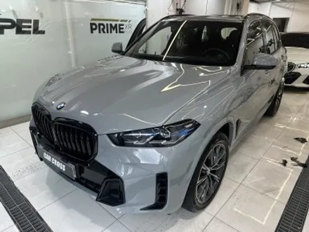 BMW X5 유광카본 실내랩핑 및 그릴랩핑 / 경기 광명