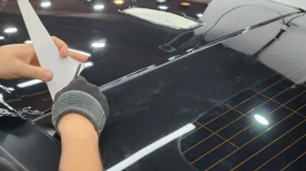 전체랩핑 BMW 440d 사틴블랙 컬러로 변신! / 경기 광명