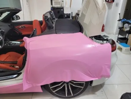 BMW Z4 전체랩핑 핑크컬러 너무 특별해! / 경기 광명