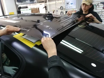 자동차전체래핑 BMW e71 X6 사틴블랙 전체랩핑 / 광명, 안양, 시흥
