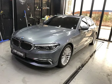 BMW 530i 블루스톤에서 화이트유광으로 전체컬러 변경! / 광명, 안양, 시흥