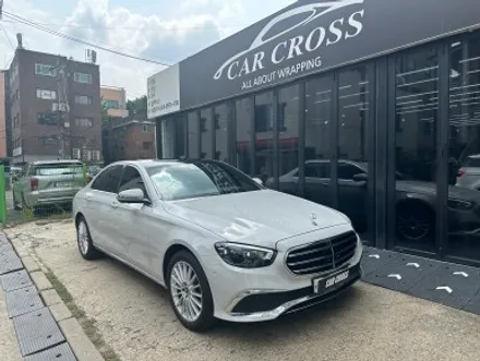 벤츠 E클래스 스톰그레이 전체랩핑 시공효과는? / 광명, 안양, 시흥