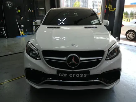 벤츠 GLE쿠페 63 AMG 사틴블랙으로 전체래핑 / 광명, 안양, 시흥