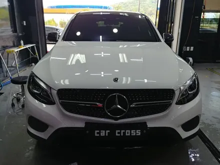 벤츠 GLC300쿠페 루프스킨부터 붕어입 그리고 PPF 시공후는? / 광명, 안양, 시흥