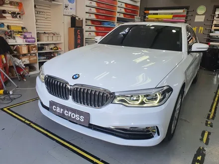 BMW 530i 블루스톤에서 화이트유광으로 전체컬러 변경! / 광명, 안양, 시흥
