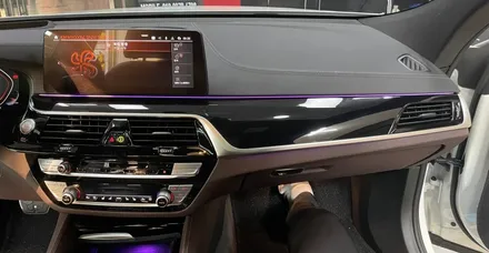 BMW GT 630i 루프스킨/윈도우크롬라인/실내트림 랩핑 시공 -카크로스- / 광명, 안양, 시흥