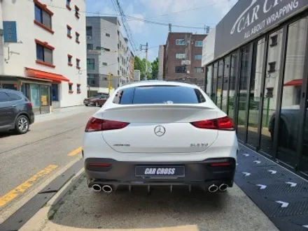 벤츠 GLE 쿠페 사고 후 전체랩핑 재시공 문제 없습니다 / 광명, 안양, 시흥