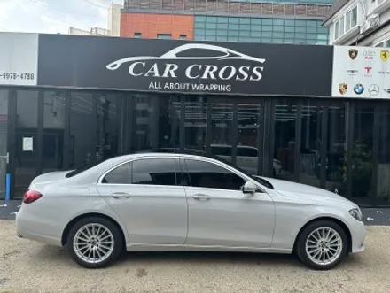 벤츠 E클래스 스톰그레이 전체랩핑 시공효과는? / 광명, 안양, 시흥