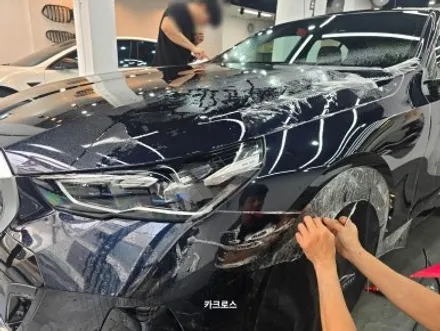 BMW G60 카본블랙 전체PPF 시공 및 그릴랩핑 / 경기 광명