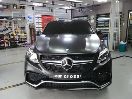 벤츠 GLE쿠페 63 AMG 사틴블랙으로 전체래핑 / 광명, 안양, 시흥