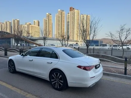 자동차랩핑전문점 벤츠S클래스 화이트유광 전체랩핑 / 경기 광명