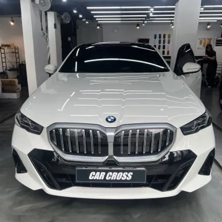 크롬랩핑 BMW 520i 키드니그릴 랩핑후기! / 경기 광명