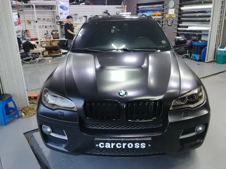 자동차전체래핑 BMW e71 X6 사틴블랙 전체랩핑 / 광명, 안양, 시흥