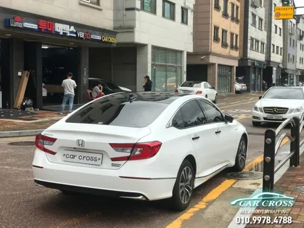 혼다 어코드 자동차전체랩핑 화이트 유광으로 플랙스했지머얌! / 광명, 안양, 시흥