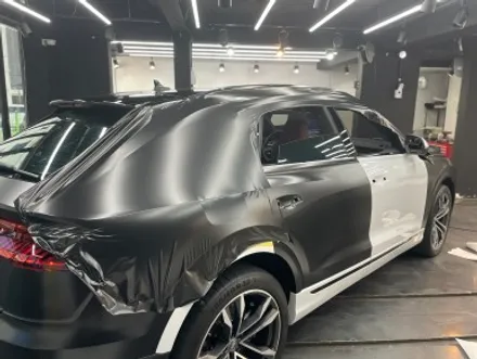 아우디Q8 사틴블랙 전체랩핑의 엄청난 효과! / 광명, 안양, 시흥