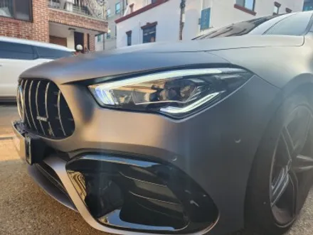 벤츠 CLA 무광다크그레이 전체랩핑 무광의 포스는 다르다! / 광명, 안양, 시흥