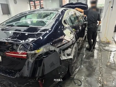 BMW G60 카본블랙 전체PPF 시공 및 그릴랩핑 / 경기 광명