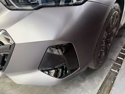 BMW 5시리즈 G60 앞범퍼 사고 후, 랩핑 재시공 후기! / 경기 광명