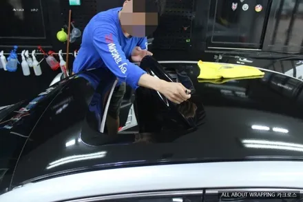 광명 카크로스 렉서스 is 250 루프스킨 재시공 / 경기 광명