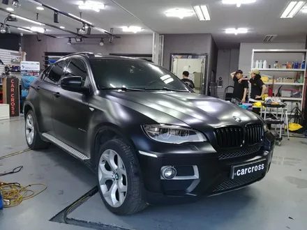 자동차전체래핑 BMW e71 X6 사틴블랙 전체랩핑 / 광명, 안양, 시흥