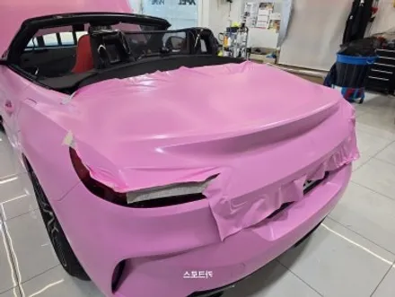 BMW Z4 전체랩핑 핑크컬러 너무 특별해! / 경기 광명