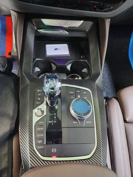 BMW X4 크리스탈기어봉 카본블랙 실내랩핑 조합은? / 광명, 안양, 시흥