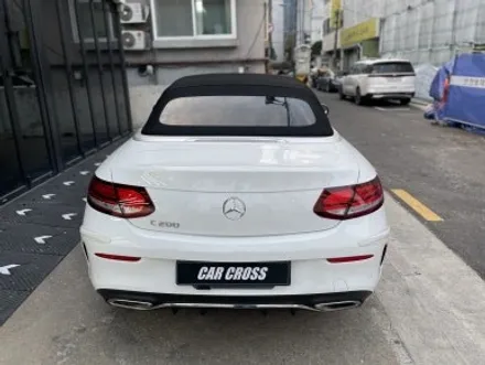 벤츠 A205 C200 카브리올레, 강렬한 드래곤레드 컬러 전체 랩핑 / 경기 광명