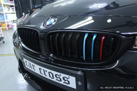 BMW 420D  PPF시공, 라이트필름, 전면그릴 포인트랩핑 시공후기 / 경기 광명