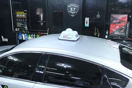 광명랩핑 기아 K7 택시 루프스킨! / 경기 광명