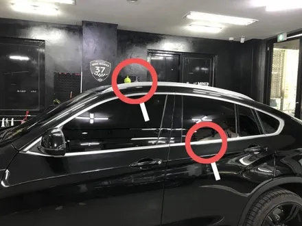 BMW X4 튜닝? 루프렉 및 윈도우크롬 랩핑 / 경기 광명