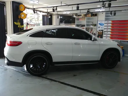 벤츠 GLE쿠페 63 AMG 사틴블랙으로 전체래핑 / 광명, 안양, 시흥