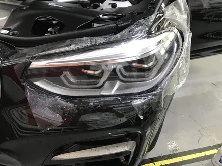 BMW X3 하이브리드 30e 그릴 랩핑과 PPF X3 30d실내 매트릭스블랙 랩핑! / 광명, 안양, 시흥