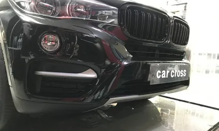 BMW  X6  크롬->블랙랩핑 / 스모그그레이 PPF 시공 / 광명, 안양, 시흥