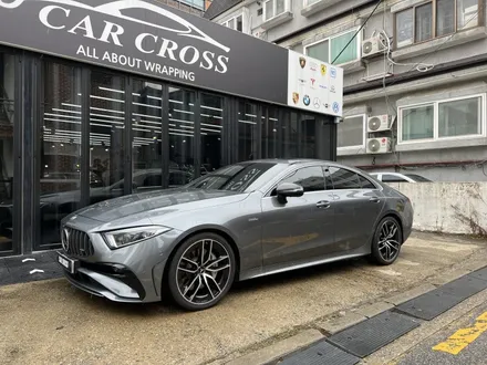 메르세데스 벤츠 CLS AMG 신차 출고 애쉬그레이 전체랩핑과 PPF 시공은 필수 중에 필수! / 광명, 안양, 시흥
