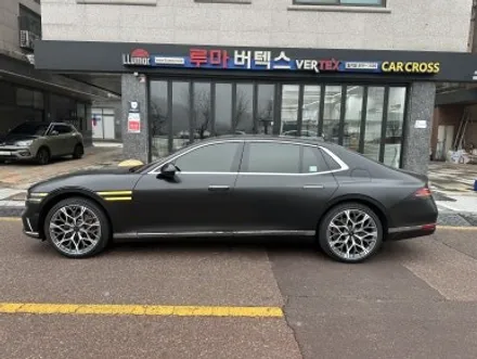 제네시스 G90, 사고 차량 랩핑 재시공도 깔끔하게 마무리! / 경기 광명
