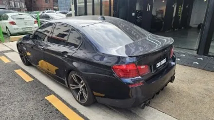 BMW F10 사틴블랙 전체랩핑 반무광의 포스 대박! / 경기 광명
