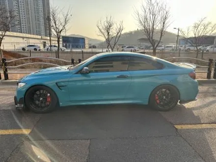 마이애미블루 BMW M4 랩핑 후 사고처리 / 경기 광명