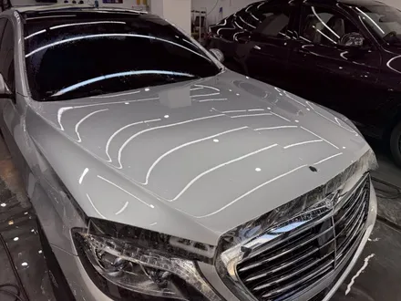 벤츠 S500 W222 하이테크실버 감쪽 같은 전체PPF 시공 후기! / 경기 광명