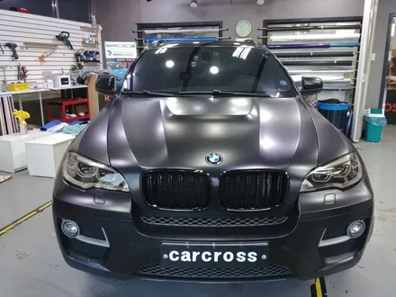 자동차전체래핑 BMW e71 X6 사틴블랙 전체랩핑 / 광명, 안양, 시흥