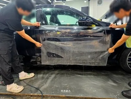 BMW G60 카본블랙 전체PPF 시공 및 그릴랩핑 / 경기 광명